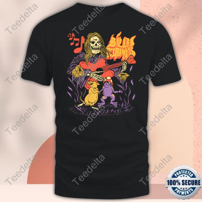 #8 Skeletar Billy Strings Long Sleeve T-Shirt